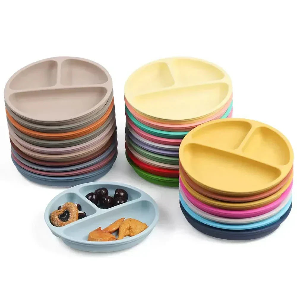BrightBite Colorful Baby Tableware Set For Safe Mealtime