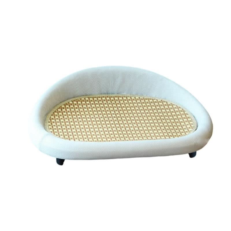 SilkPaw Retreat Stylish Hideaway With Scratching Surface And Cozy Cushion