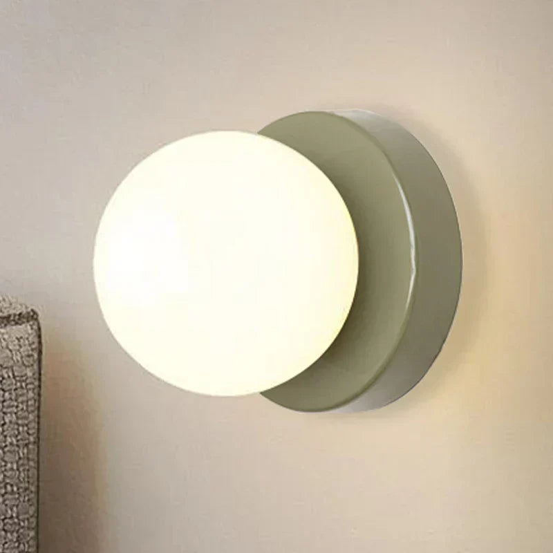 Nova Glas Wandleuchte Nordisch LED Minimalistische Wandlampe