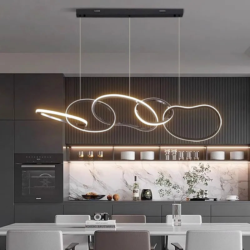 AstraLine Modern Cord Pendant Light With Dimmable Control