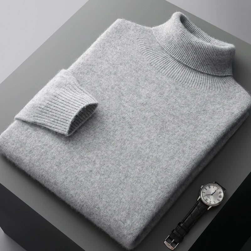 Trond 100 Percent Australian Merino Wool Sweater For Cool Weather