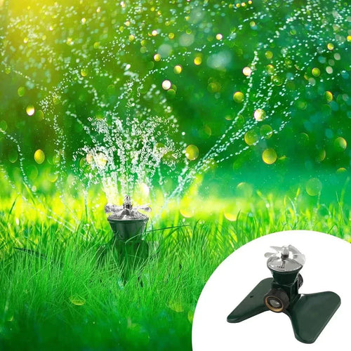 AeroFlow 360 Fűtározó, Fém Test, 360 Fokos Kerti Öntözés