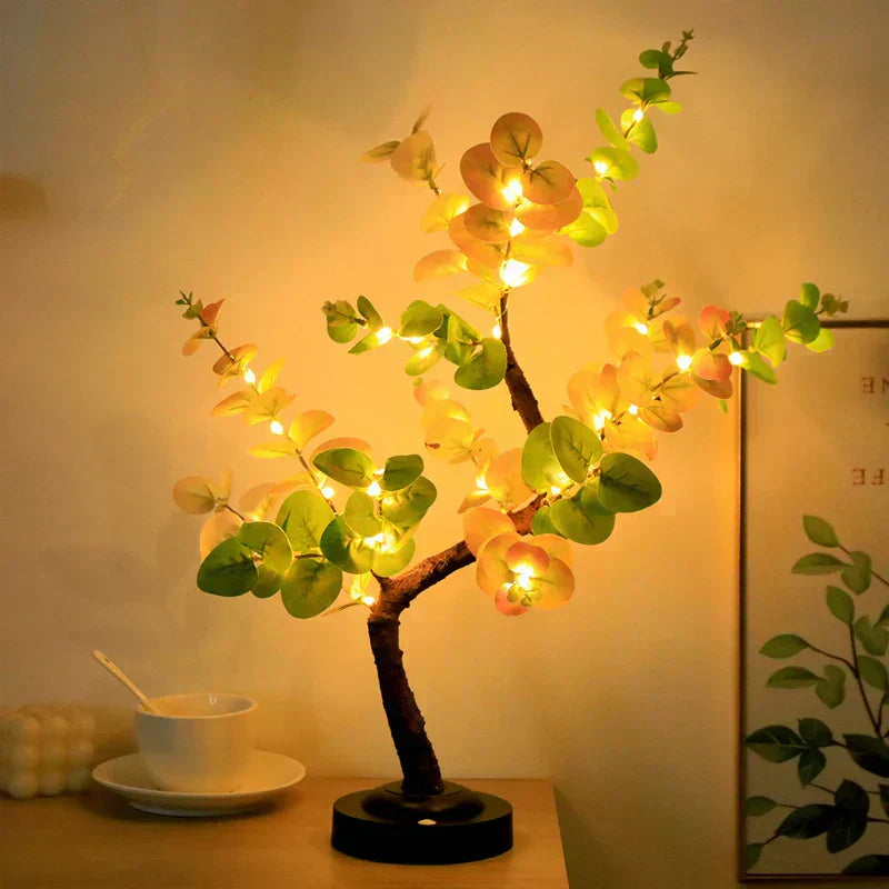LumaGrove | Battery-Powered Decorative LED Tree Lamp