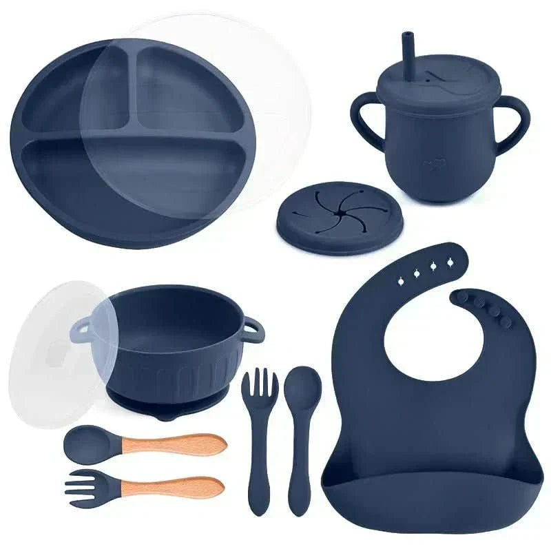 BrightBite Colorful Baby Tableware Set For Safe Mealtime