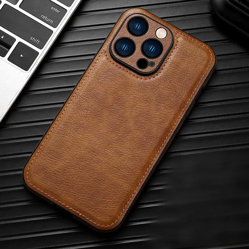 Kensington Genuine Leather iPhone Case With Shockproof Protection