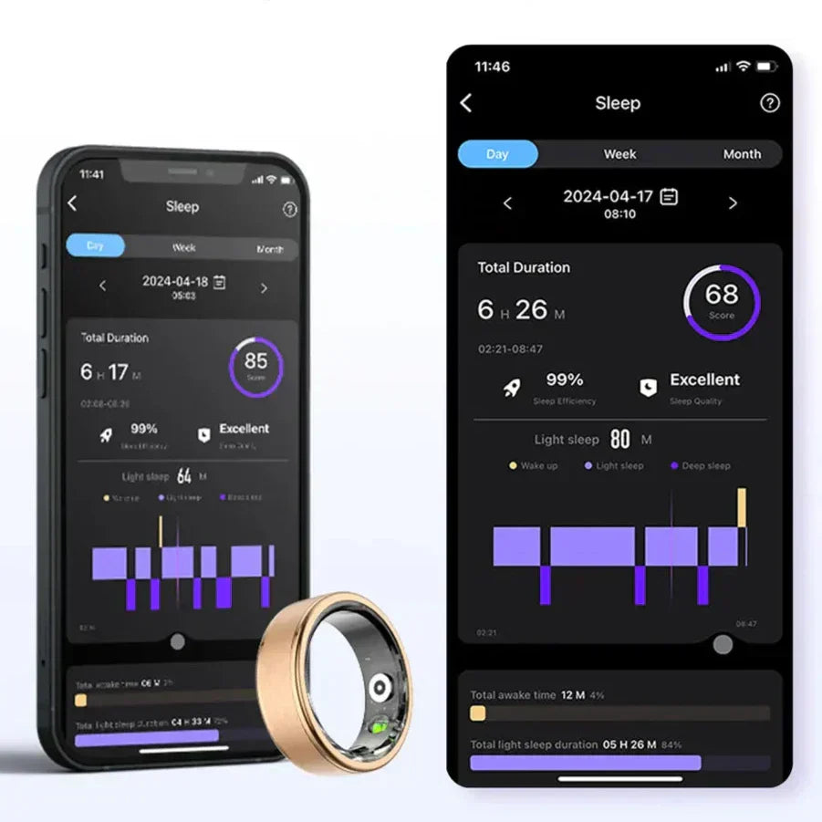 Aelora wasserdichter Smart-Ring mit Multi-Sport-Modus