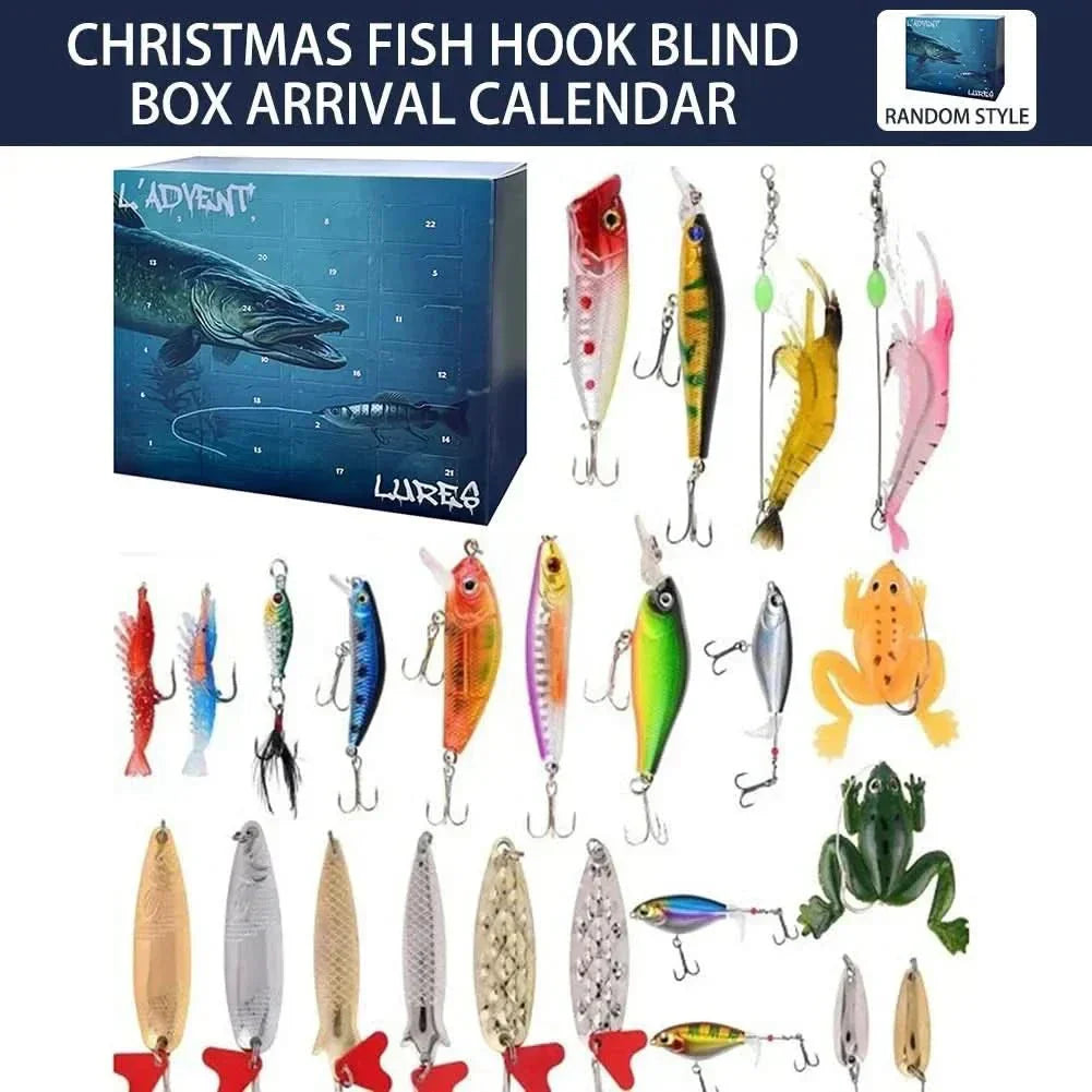 NovaLure Advent Calendar 2025 For Anglers With 24 Unique Lures