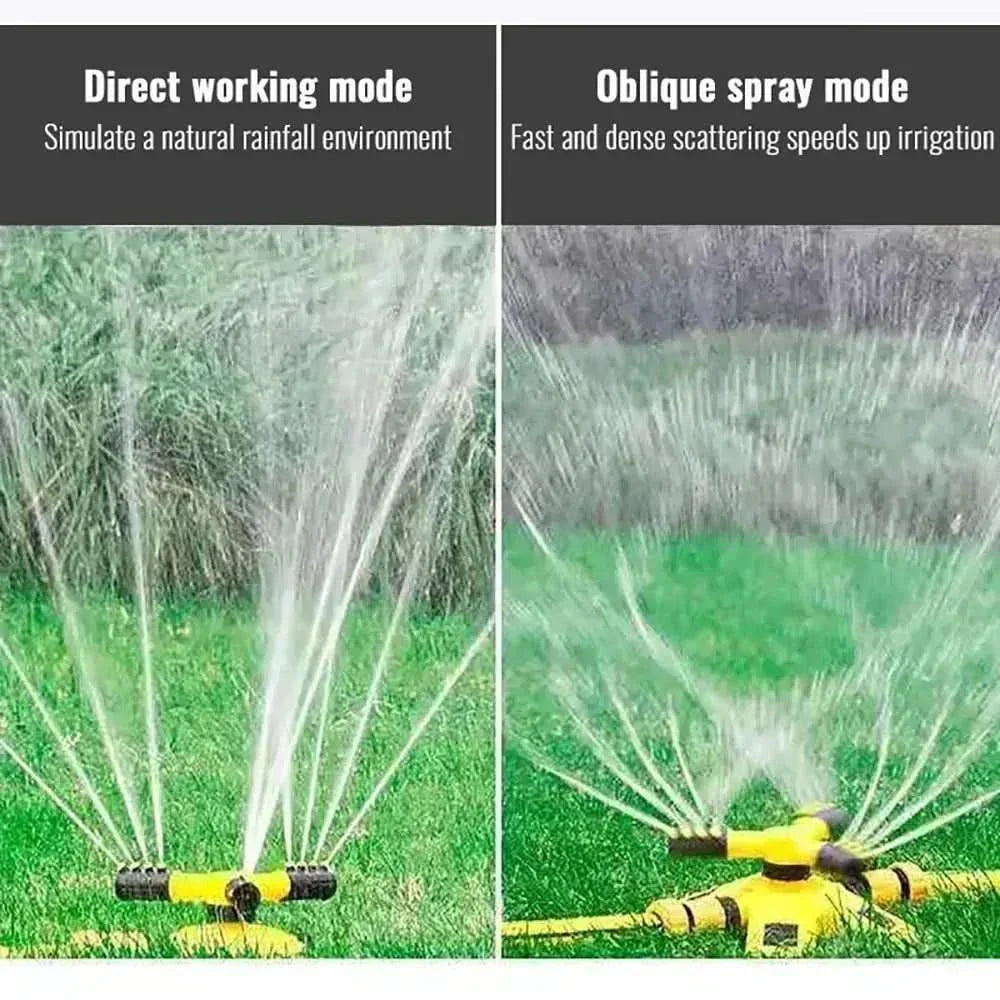 Irrigatore AquaNova a 360 gradi per un'irrigazione efficiente del giardino