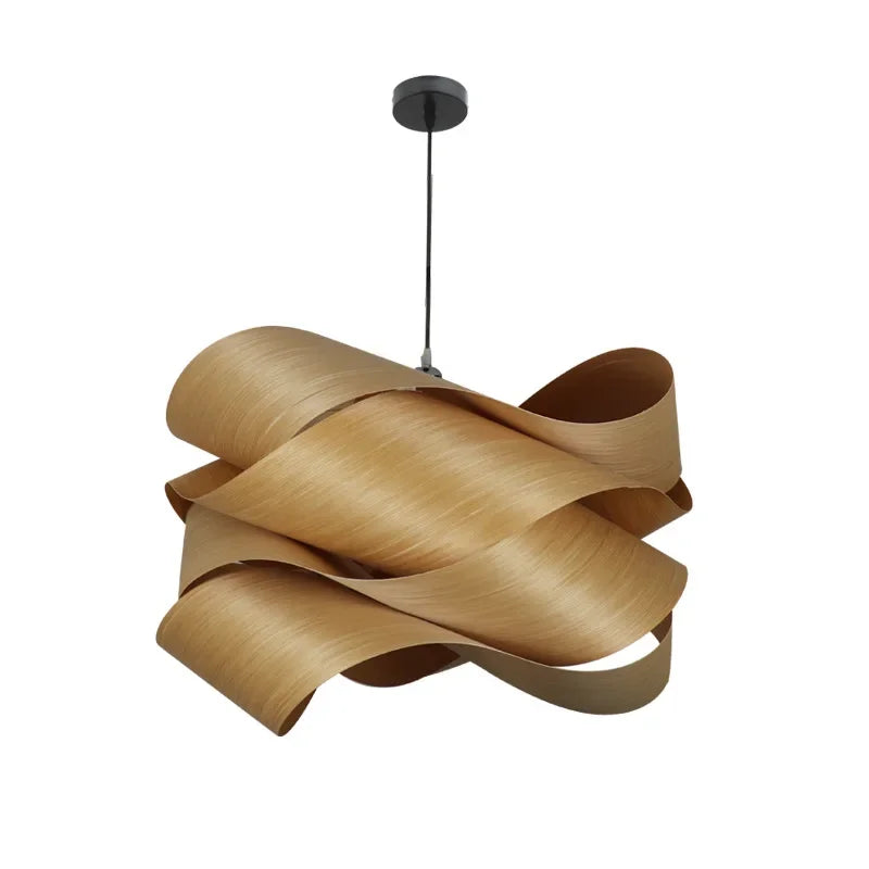 Handcrafted Southeast Asian Wood Pendant Lights By Everwood