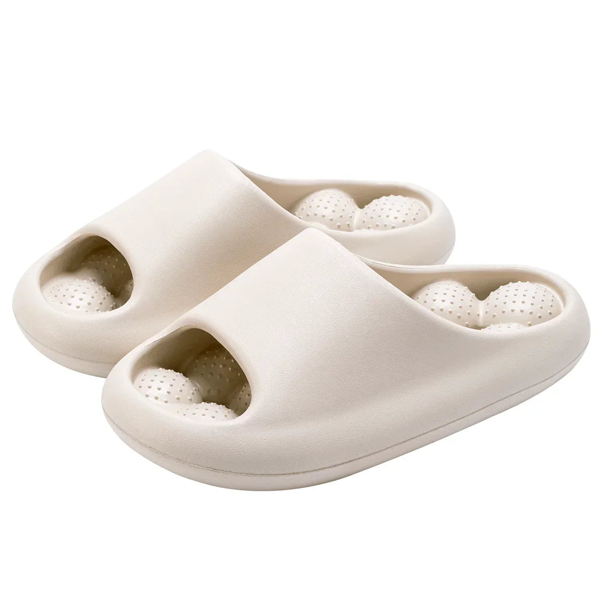 Breathable Indoor Slippers with Massage Cushion Support