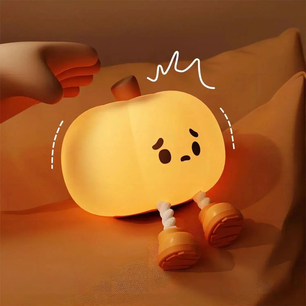 Cozy Pumpkin Glow Night Light For Peaceful Sleep At Bedtime