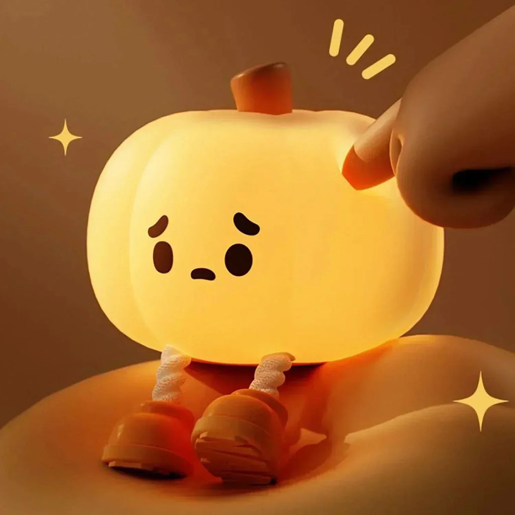Cozy Pumpkin Glow Night Light For Peaceful Sleep At Bedtime