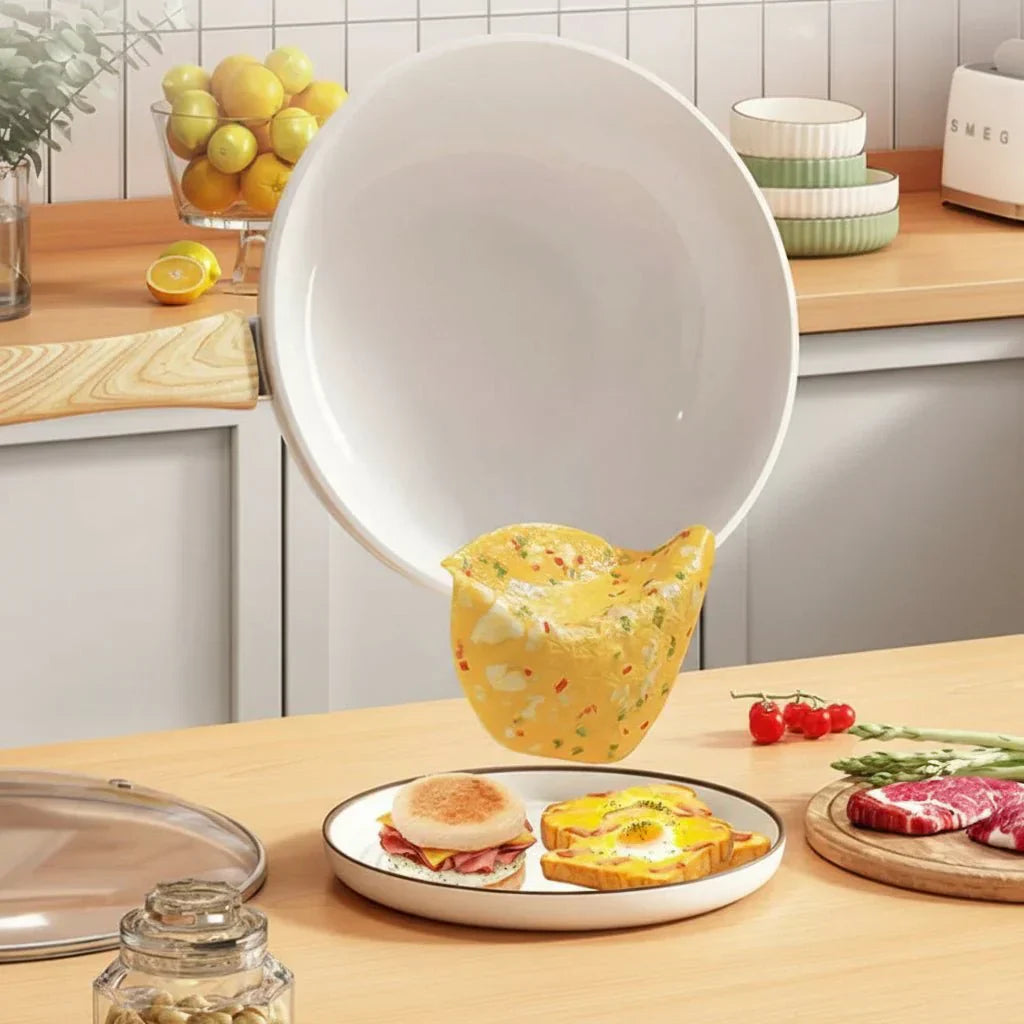 Aurora Ceramic Nonstick Deep Pan, 30 cm, for Gas and Induction Cookers