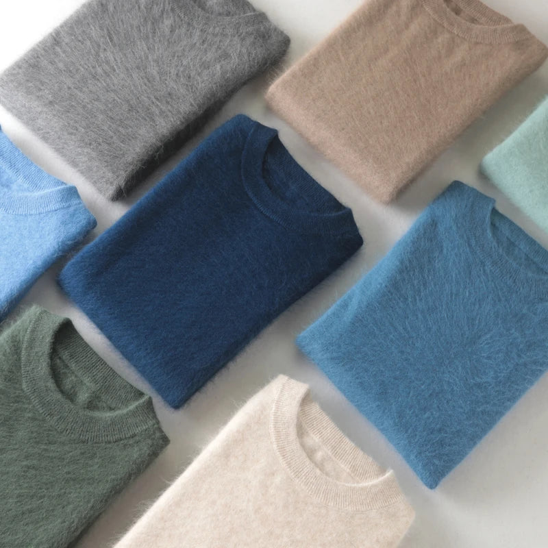 Ferry Japanese-Knit Cashmere Sweater, 100 Percent Pure Classic