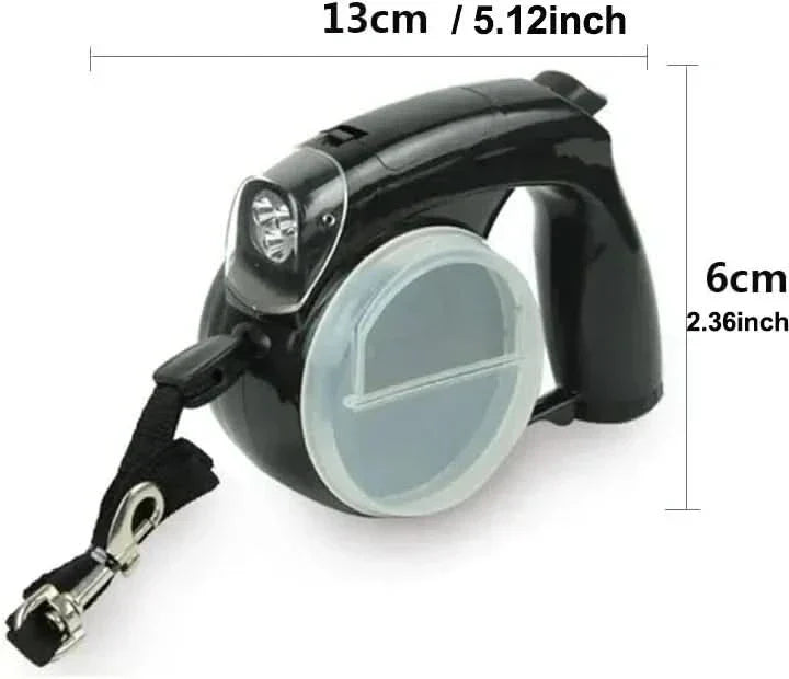 TrailGuard Elite Dog Leash With Adjustable Length For Safety And Comfort