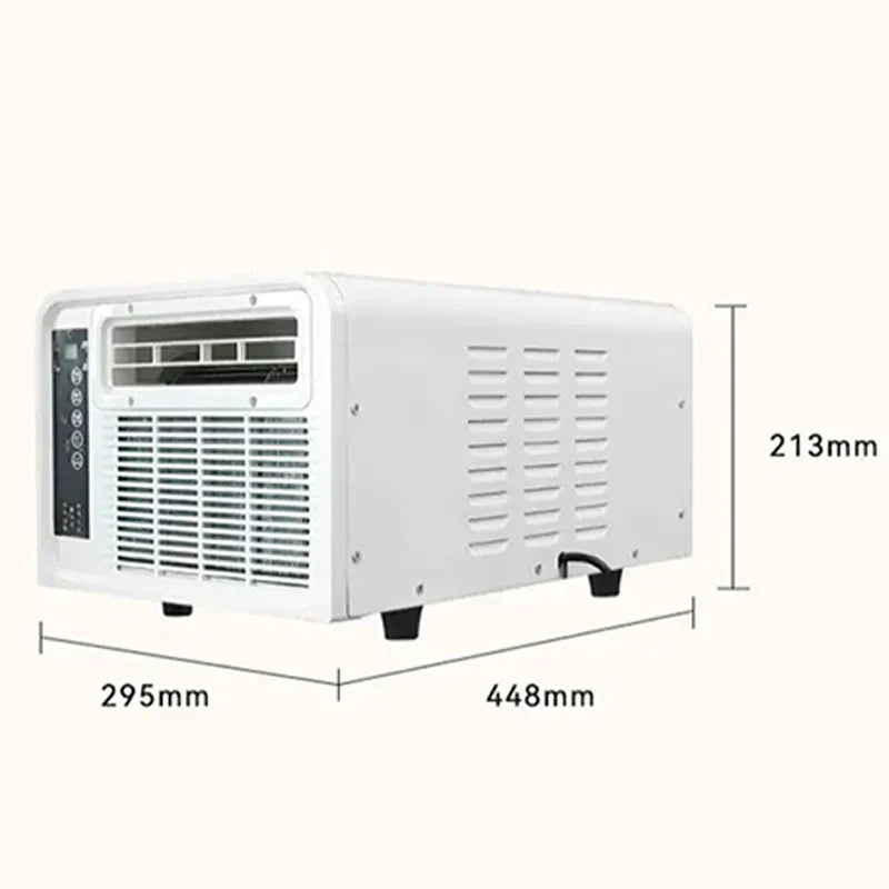 1300W Portable Climate Control Unit With Heating And Cooling For Indoor And Outdoor Use