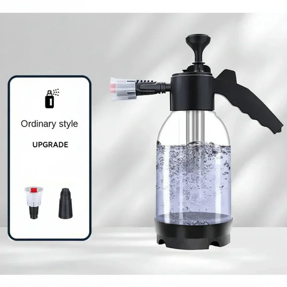 BrightMist Dwulitrowy Pieniacz z Ręczną Pompą