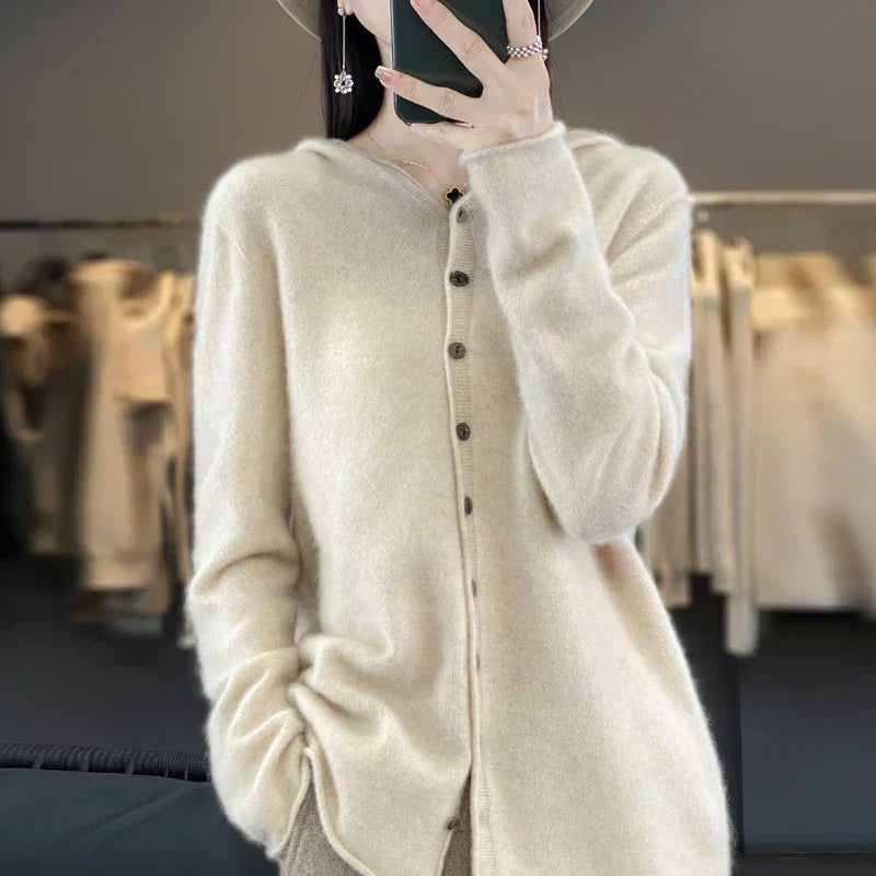 Pauline Wool Cardigan For Winter Wardrobe Essentials And Everyday Use