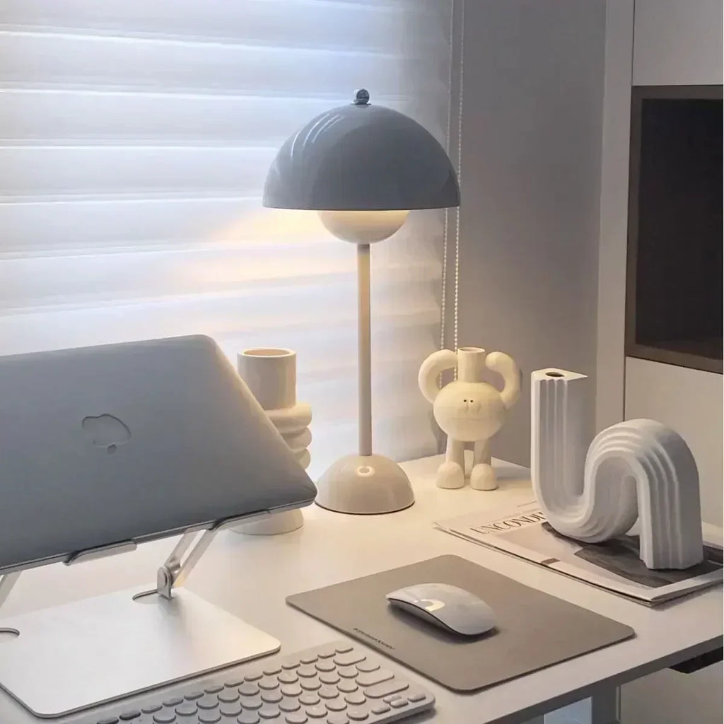 LumaBloom Rechargeable LED Lamp in Modern Minimalist Style