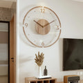 FashionableClock stilfuldt vægur med minimalistisk nordisk design