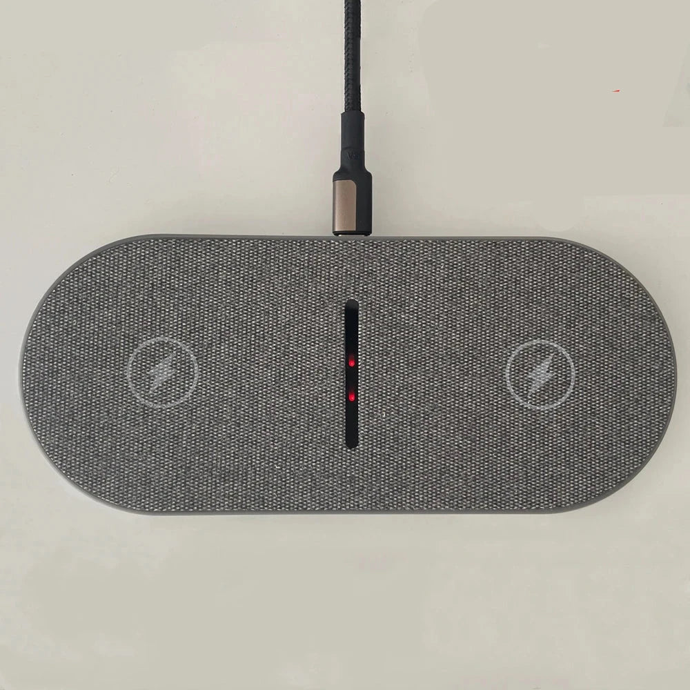 Kyvera 40W Dual Wireless Charging Station For Apple Devices
