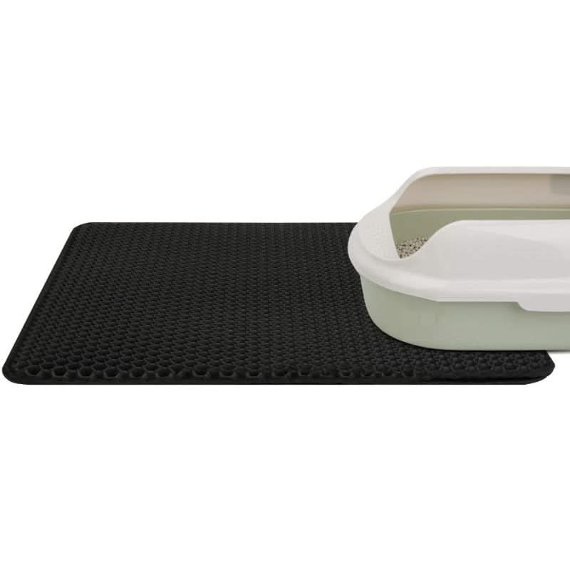 GripEase Non Slip Litter Tray Mat For A Clean Home