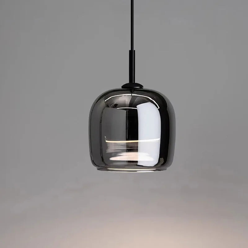 Nova Glass LED Pendant Light Modern Chandelier Fixture