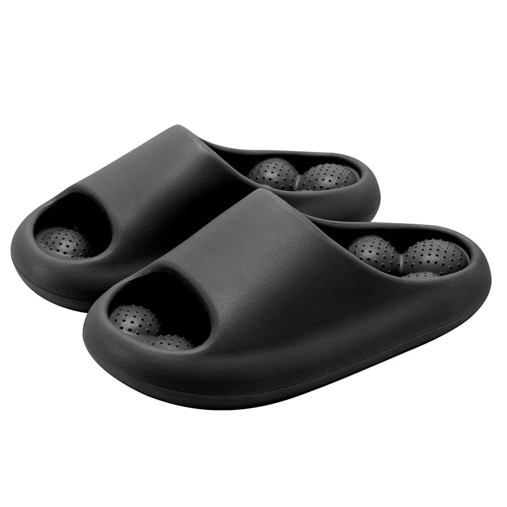 Breathable Indoor Slippers with Massage Cushion Support