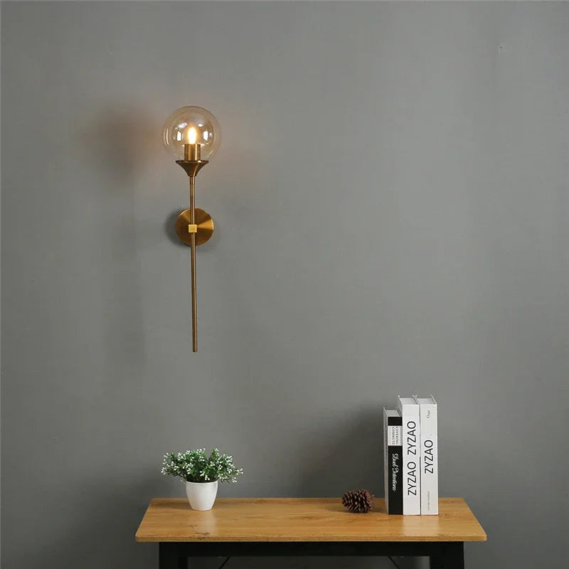 ScandiStyle nordisk LED-armatur for vegg med minimalistisk glød