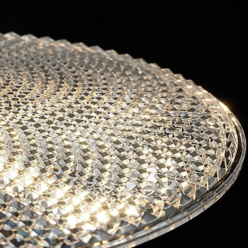 Lampadario Ombrello in Vetro AstraGlass con Illuminazione LED