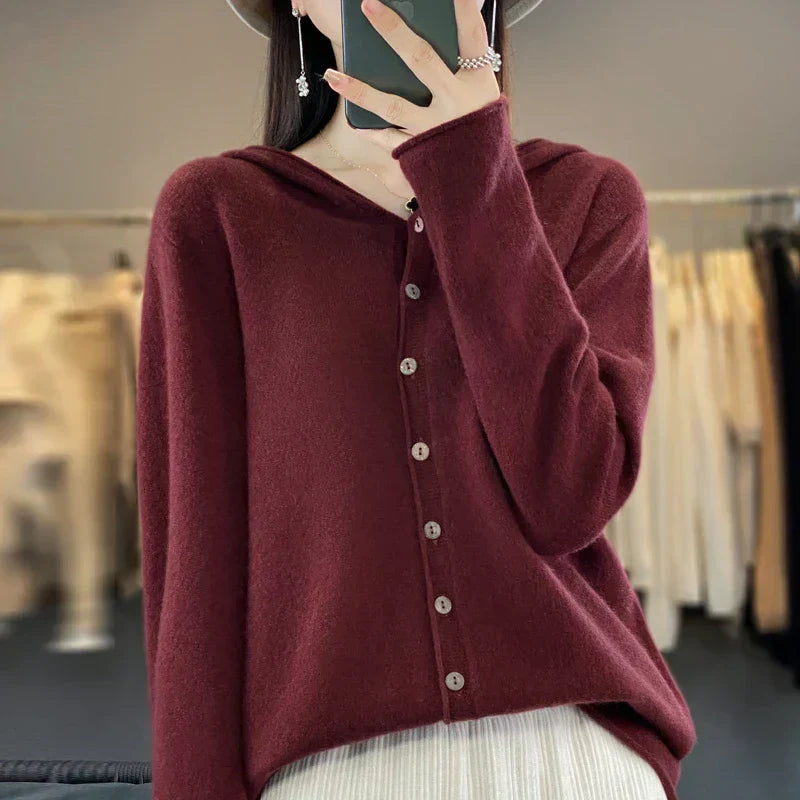 Pauline Wool Cardigan For Winter Wardrobe Essentials And Everyday Use