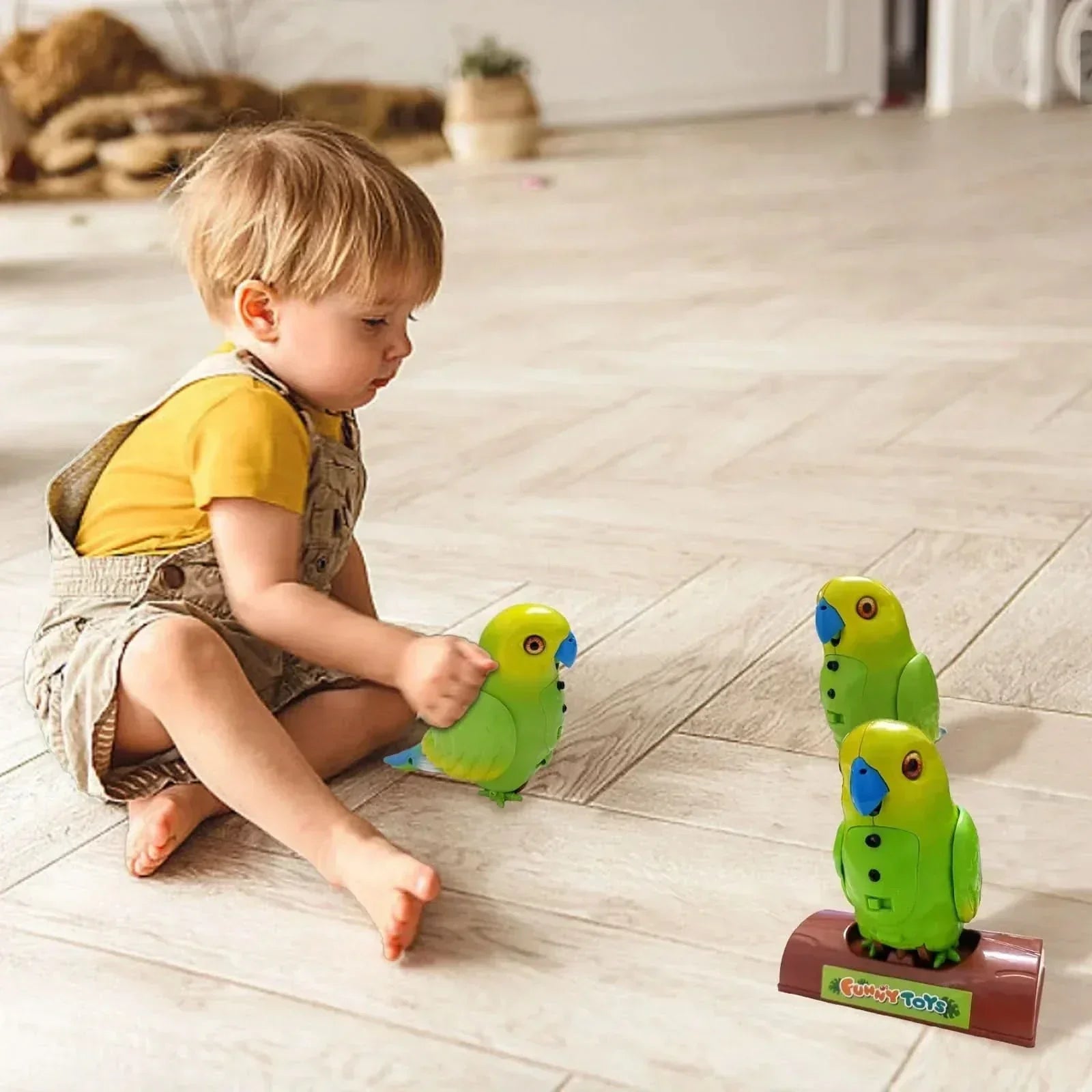 ChatterBeak interaktiver sprechender Papagei für Kinder und Erwachsene