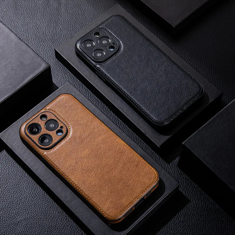 Kensington Genuine Leather iPhone Case With Shockproof Protection