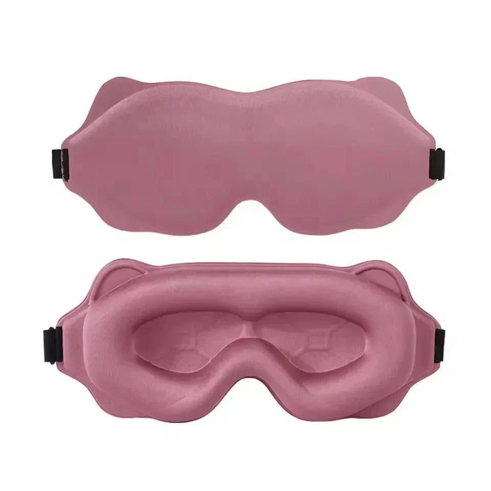 NoctiShade 6D Light Blocking Memory Foam Sleep Mask For Deep Sleep