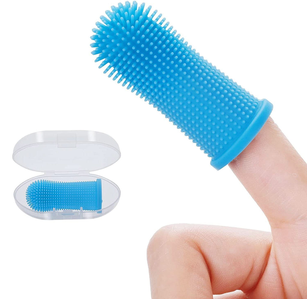 PawGuard 360 Silicone Finger Toothbrush For Safe Dog Dental Care