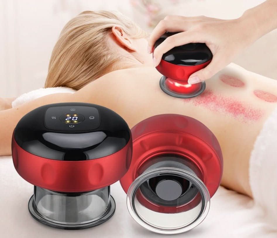 FlowPulse Electric Cupping Set for Cellulite Treatment and Muscle Relaxation