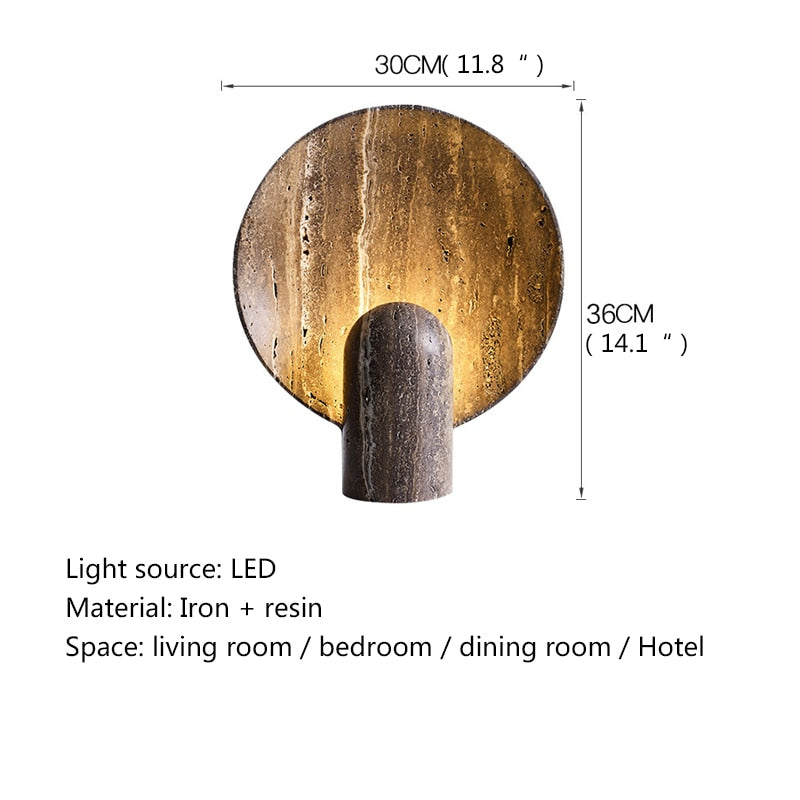 NovaLux Resin Bordlampe til Moderne Retro Stemning