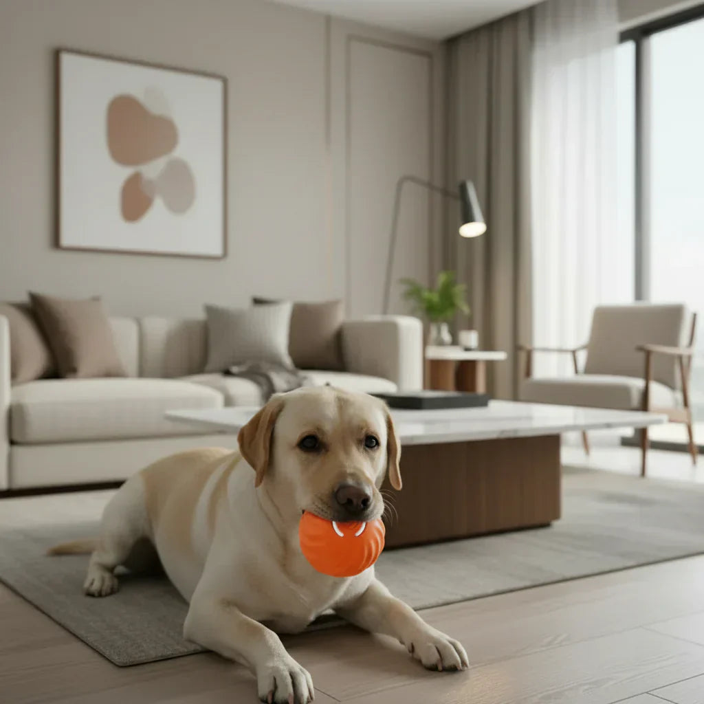 PawPulse Interactive Dog Ball - Rechargeable Bouncing Ball