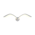 Seagull Shaped Wall Light Sconce For Serene Hallway Ambience And Soft Glow
