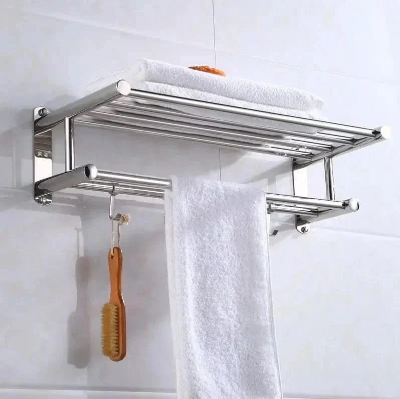 NexaRail Porte-Serviettes en Acier Inoxydable Gain de Place et Stylé pour Toute Salle de Bain