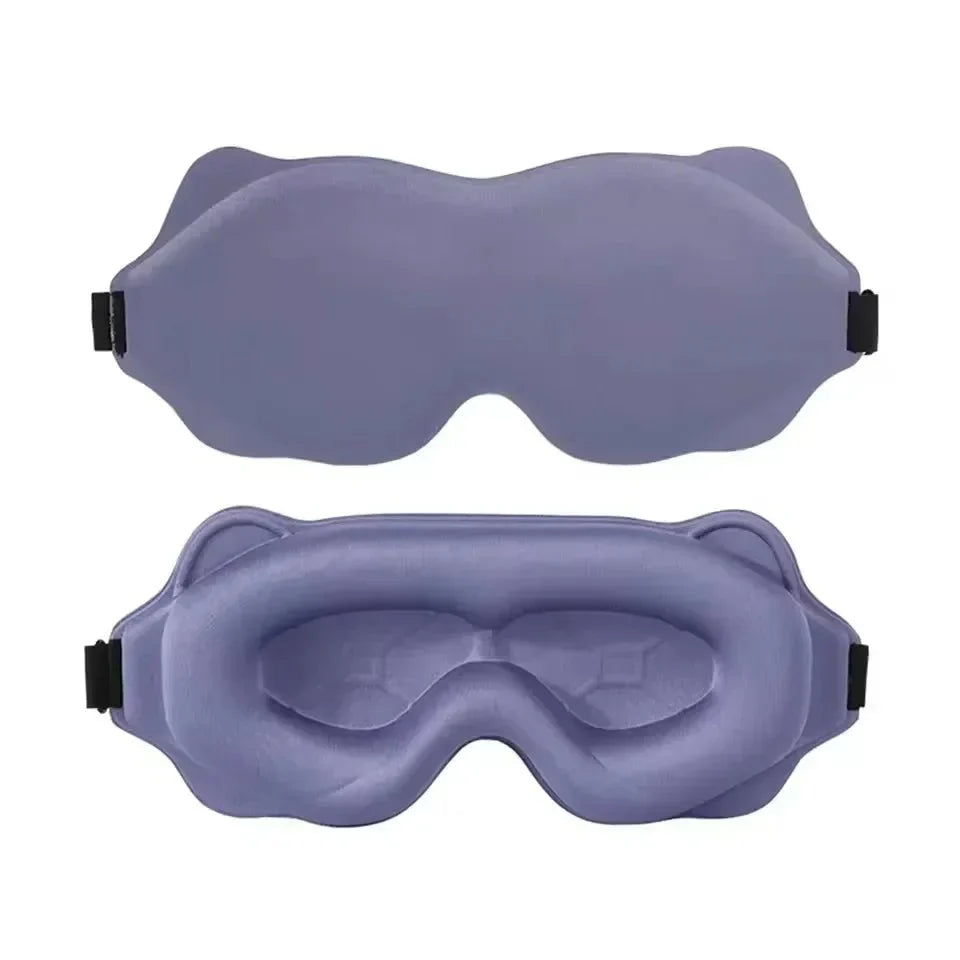 NoctiShade 6D Light Blocking Memory Foam Sleep Mask For Deep Sleep