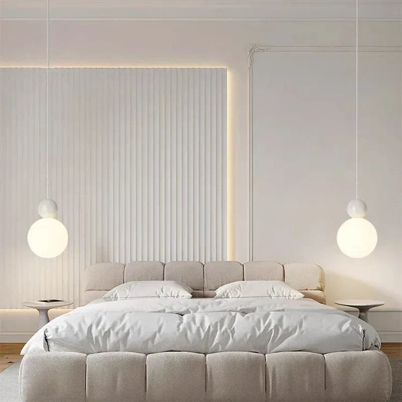 Nordická závěsná lampa se skandinávským LED osvětlením pro domácí použití