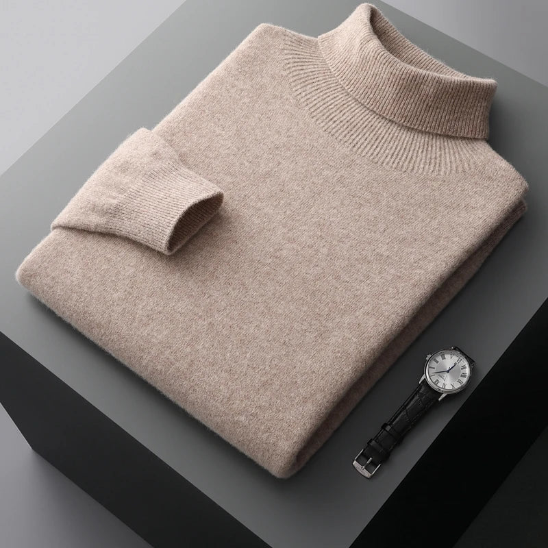 Trond 100 Percent Australian Merino Wool Sweater For Cool Weather