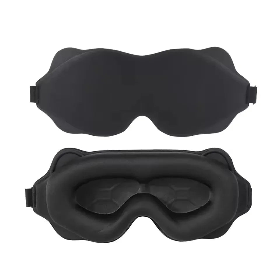 NoctiShade 6D Light Blocking Memory Foam Sleep Mask For Deep Sleep