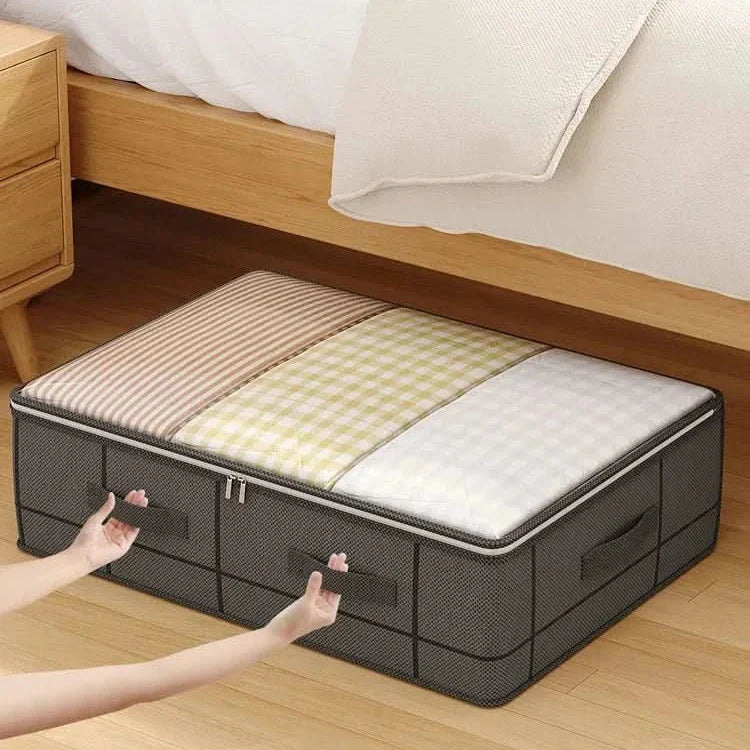 Caja de Almacenamiento Plegable Transparente Solución para Organización Óptima