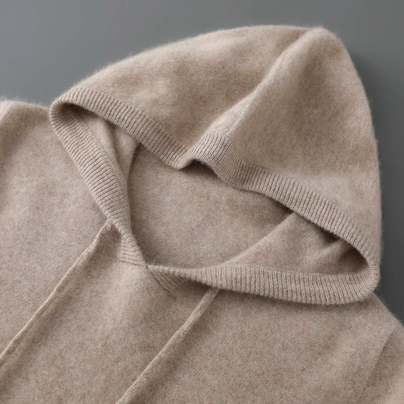 Herre Kasjmirsweater, Blød Og Varm, Kun Håndvask