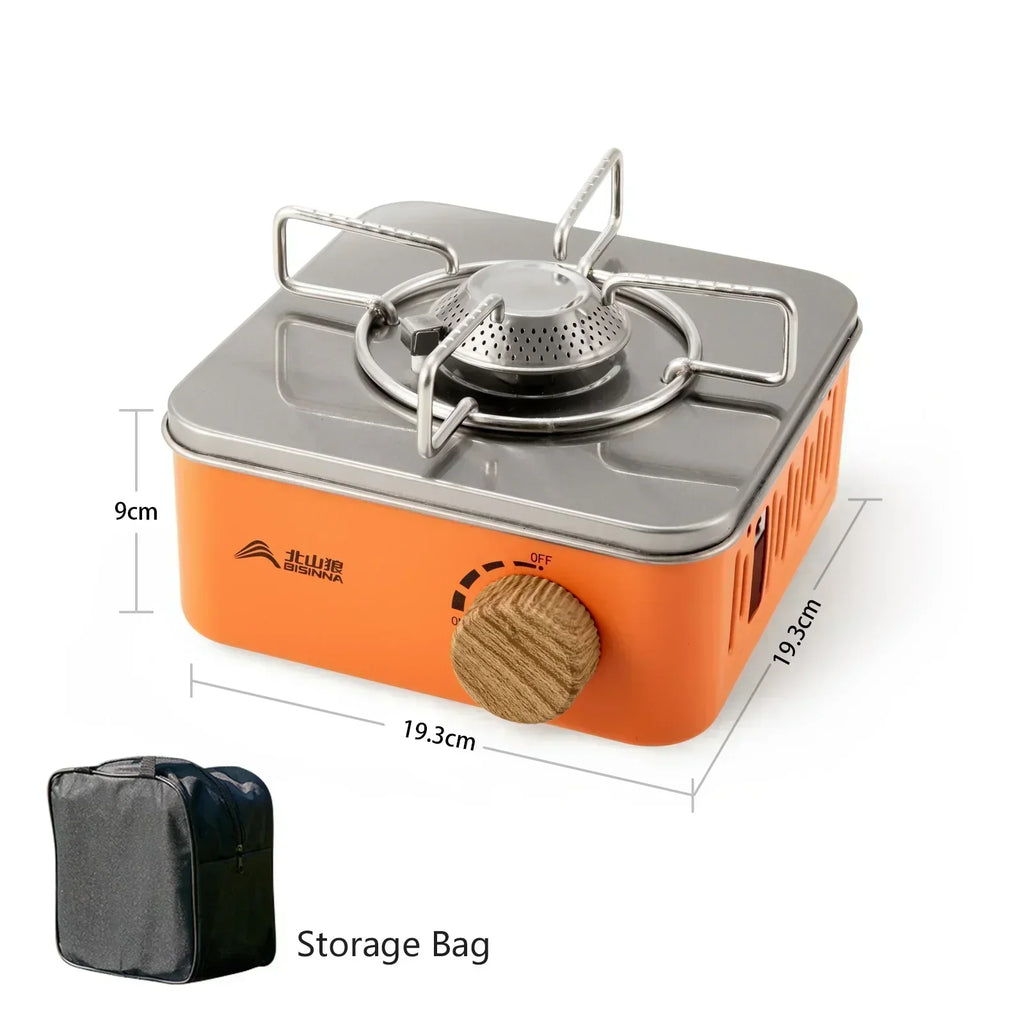 2800W Portable Gas Camping Stove For Outdoor Cooking | Fervei