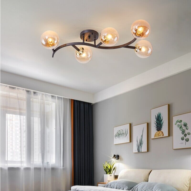 Twig Branch Acrylic Sputnik Ceiling Chandelier Light