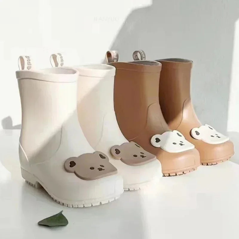 Bottes de pluie BuddyBear pour enfants, imperméables, pour petits pieds, disponibles maintenant