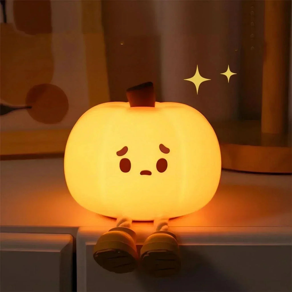 Cozy Pumpkin Glow Night Light For Peaceful Sleep At Bedtime